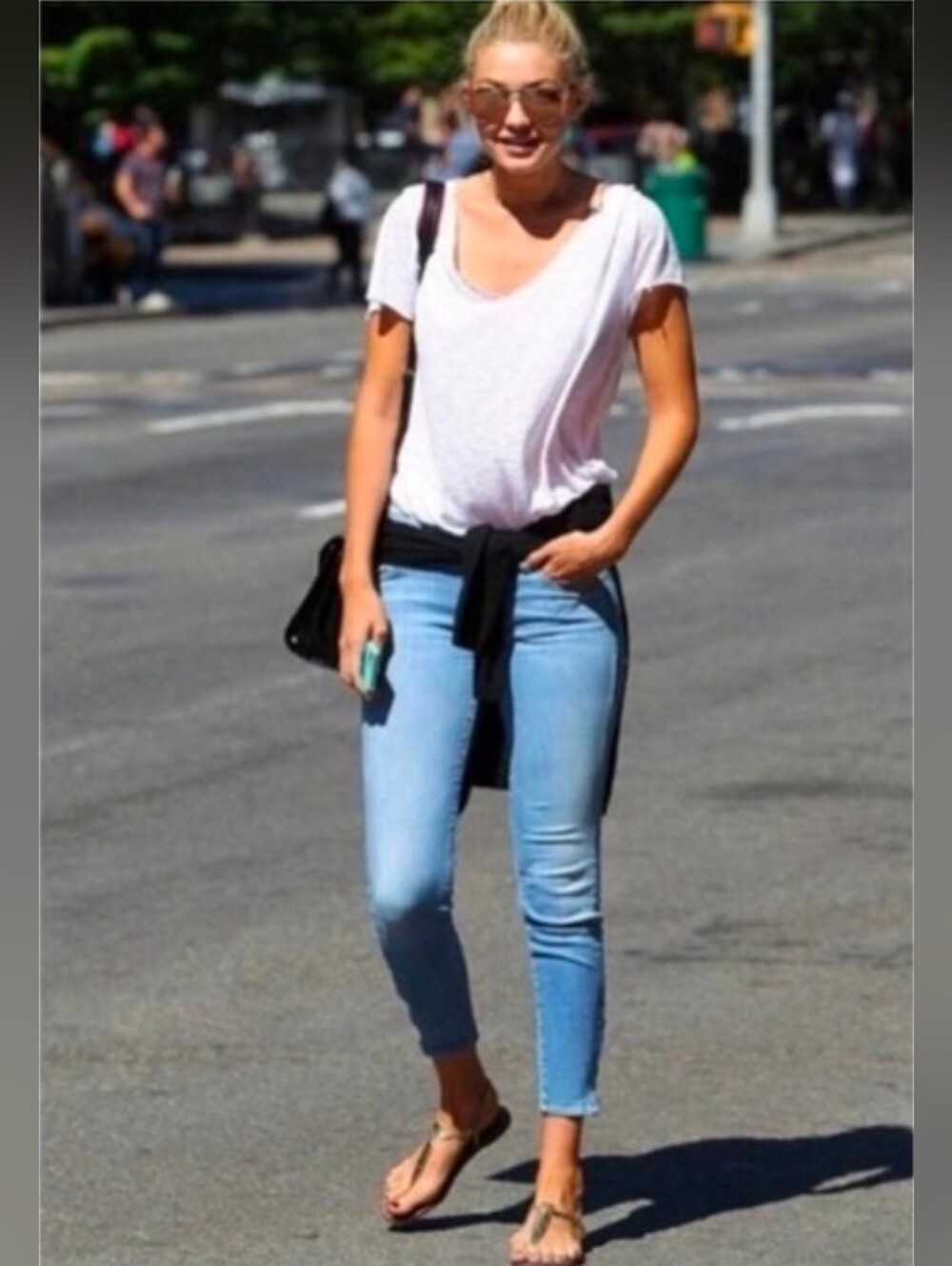 Mother The Looker Crop Light Kitty‎ Women's Jeans. Size 25